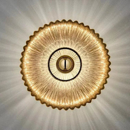Elegance Glass - Verfijnde Glazen Wandlamp voor Elegante Interieurverlichting