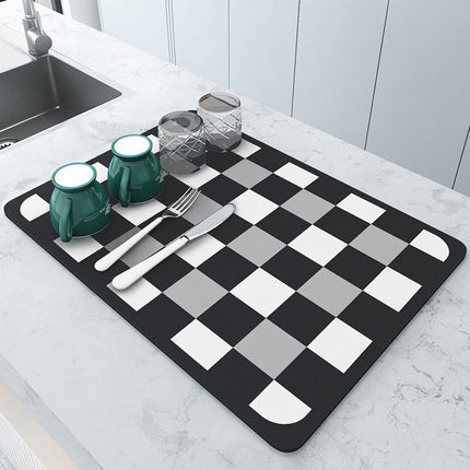 Absorbmat Premium - De Perfecte Keukenmat voor Droog en Veilig Servies