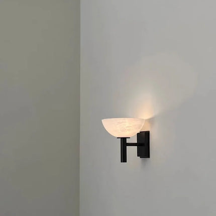 MarbleLuxe – Elegante Antieke Marmeren Wandlamp