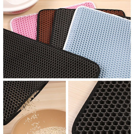 NonSlipPurrfect - Stijlvolle Kattenbakmat voor Droge Vloeren