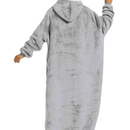 PlushHug Hoody - Luxe Pluche Oversized Kaptrui