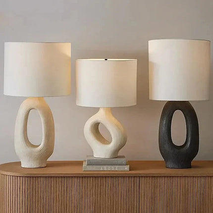 NatureLicht - Elegante Tafellamp met Wabi-Sabi Design