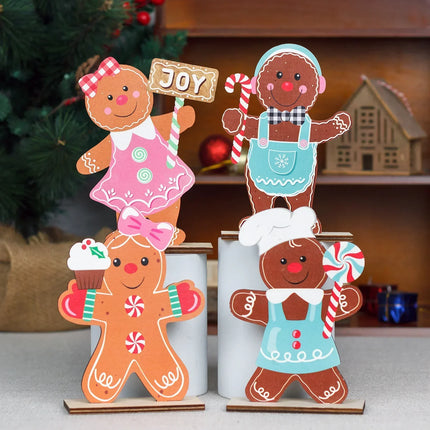 Peperkoekman Kerst Ornament - Schattige Peperkoekman voor Feestelijke Decoratie