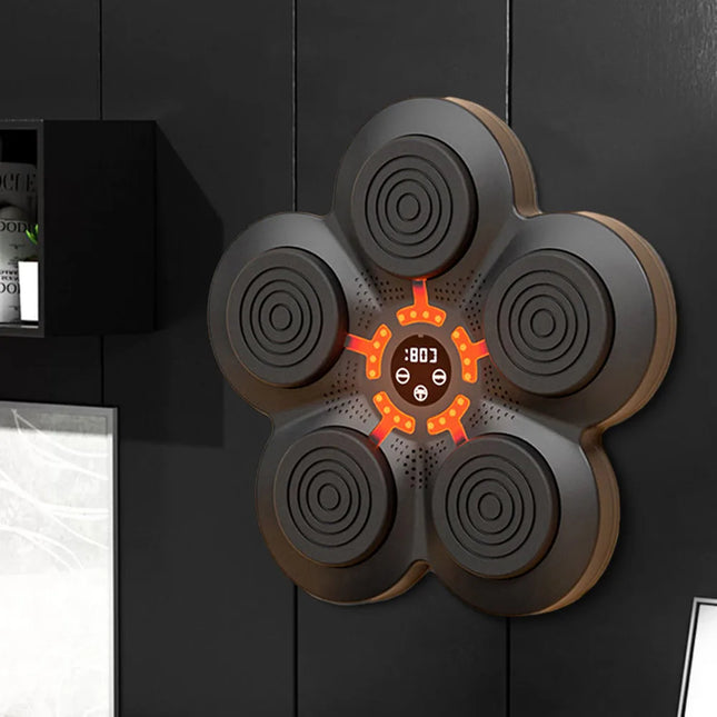 PunchBeat Pro - Stijlvolle Bluetooth Bokstrainer voor Thuis