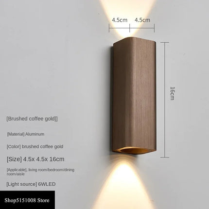 GlowLuxe - Stijlvolle LED Wandlamp voor Slaapkamer