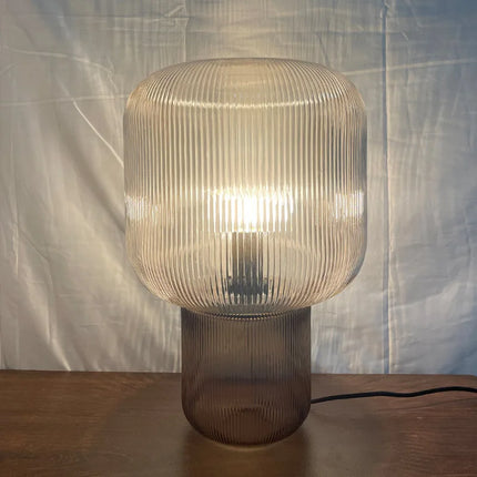 ElegantGlow - Moderne Glazen Tafellamp met LED Licht