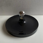 Zwart - Plat type / Warm Wit (2700-3500K)