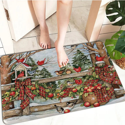 FestiveWelcome – Luxe Kerst Deurmat voor je Drempel