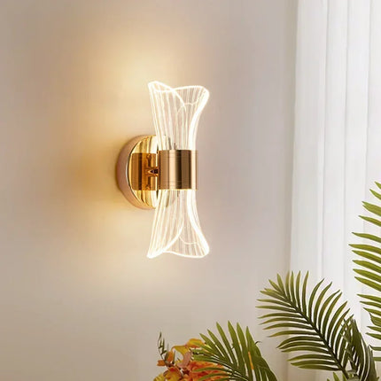 GlowCurve – Elegante LED Wandlamp voor Slaap- en Woonkamer