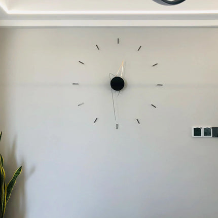 ModernArt Clock - Stille Wandklok voor Minimalisme