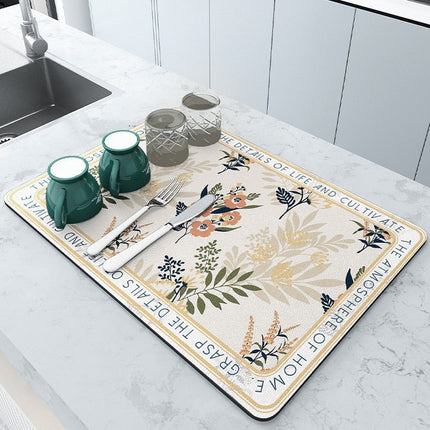 Absorbmat Premium - De Perfecte Keukenmat voor Droog en Veilig Servies