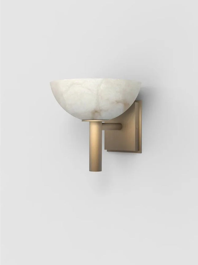 MarbleLuxe – Elegante Antieke Marmeren Wandlamp