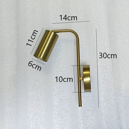 NordicLuxe - Luxe Gouden Wandlamp voor de Slaapkamer
