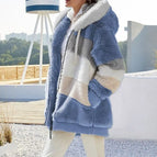 Blauw gestreept / S