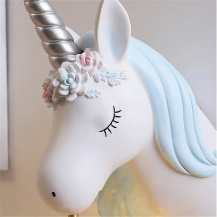 UnicornLicht – Speelse Wandlamp voor Kinderkamer