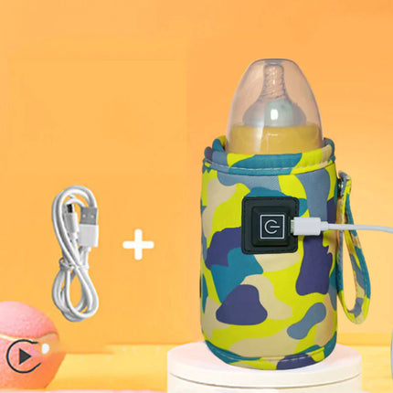 Draagbare USB Melkverwarmer - Warm uw melk overal op!