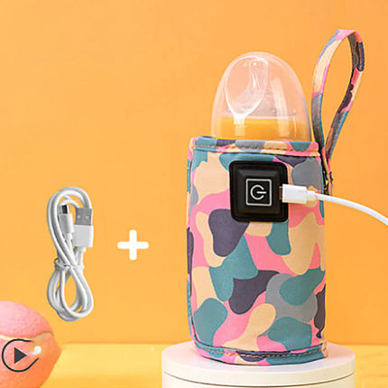Draagbare USB Melkverwarmer - Warm uw melk overal op!