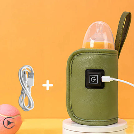 Draagbare USB Melkverwarmer - Warm uw melk overal op!