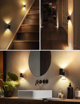 NocturaGlow - Stijlvolle Sfeervolle Wandlamp voor Thuis