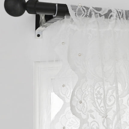 EleganceSheer Gordijn - Luchtig Transparant Witte Raambekleding