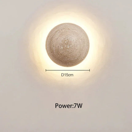 ZenGlow Wall Lamp - Wabi-Sabi Minimalisme voor Je Muur