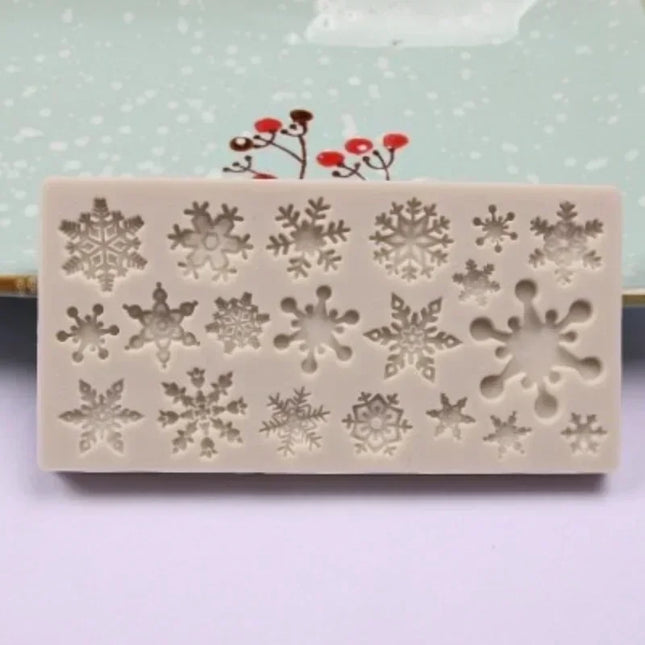 Snowflake Delight – Siliconen Bakvorm voor Wintertraktaties