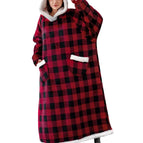 Rood-zwarte ruit / 120cm