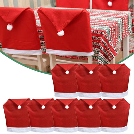 Kerstige ChristmasCover Stoelhoezen -  voor een Sprankelende Tafelsetting