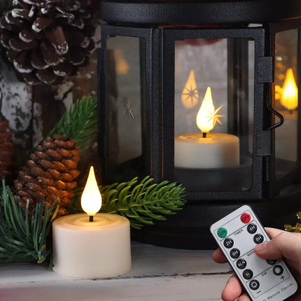 Flickerflex LED Kaarsen - Betoverende Vlamloze LED Kaarsen voor Elke Gelegenheid