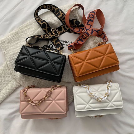 Savannah Chic - Gewatteerde Designer Handtas