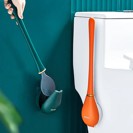 SumiClean - Strakke Siliconen Toiletborstel voor Jouw Badkamer