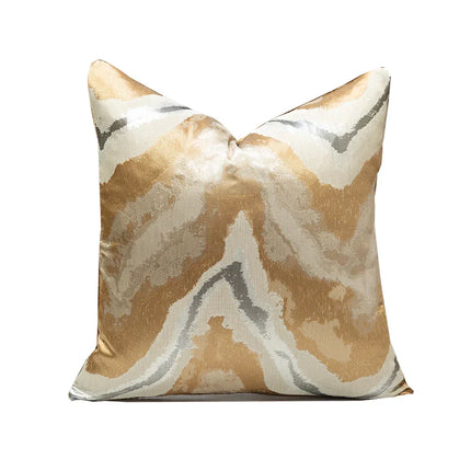 LuminaRest Kussenhoes - Luxueuze Kussenhoes met Abstract Design voor Moderne Interieurs