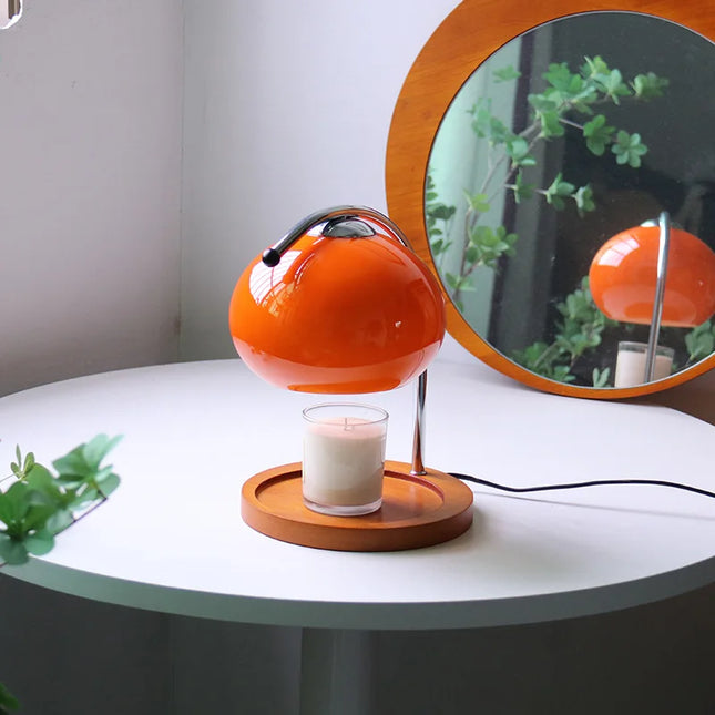 CandleAura – Geurige Retro Lamp voor Sfeer