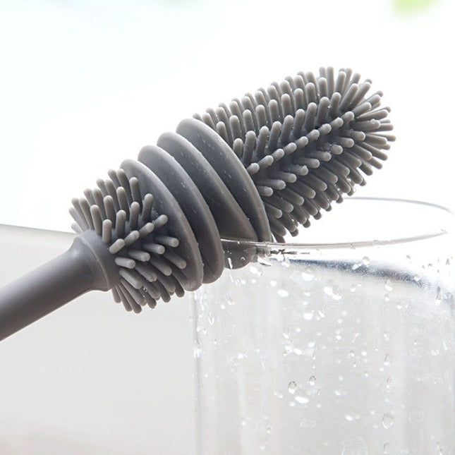 BrushMaster – Siliconen Afwasborstel voor Flessen en Glazen