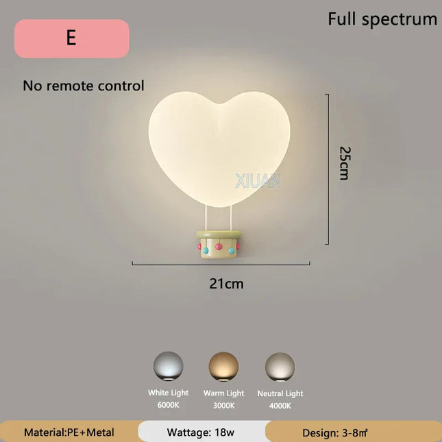 LoveLicht - Roze Wolken LED Nachtlamp