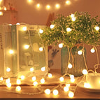Warm wit / Voeding via USB / 1.5M 10LED