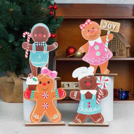 Peperkoekman Kerst Ornament - Schattige Peperkoekman voor Feestelijke Decoratie
