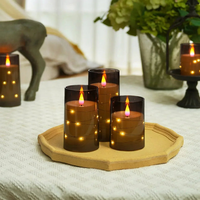 Flameflex LED Kaarsen - Set van 3