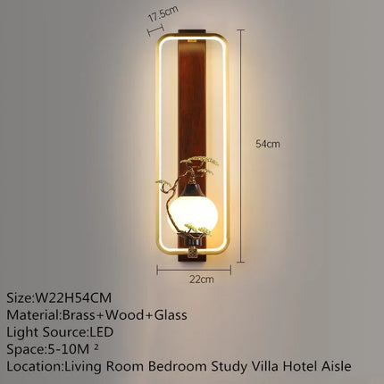BrassGlow Wall Lamp - Elegante Messing Wandverlichting