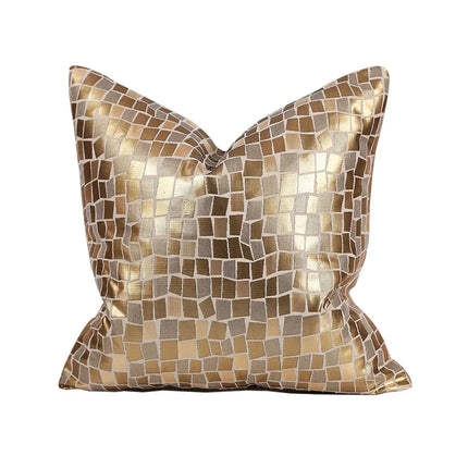 LuminaRest Kussenhoes - Luxueuze Kussenhoes met Abstract Design voor Moderne Interieurs
