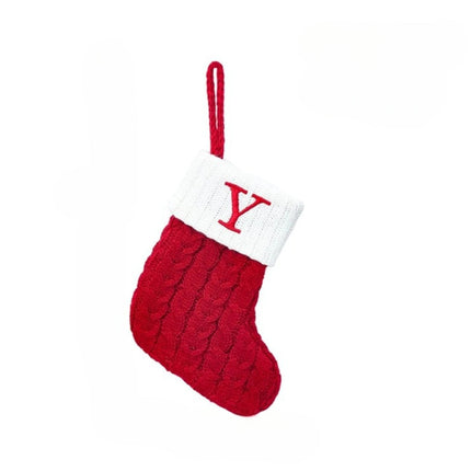Snowflake Kerst Sokken - Feestelijke Gebreide Kerst Decoraties