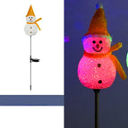Gele sneeuwman