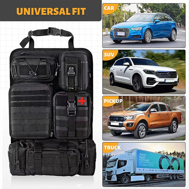 TactiGear – Stijlvolle Auto Organisator voor Ophangen