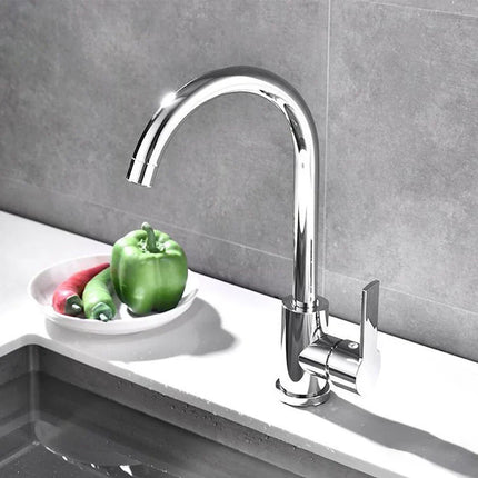 AquaShine Keukenkraan - Luxe Verchroomde Keukenmengkraan