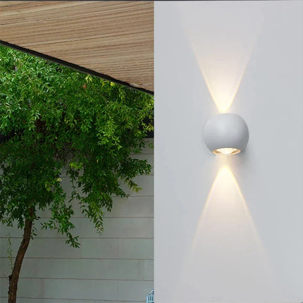 SolarGlow - 6W Wandlamp voor Buiten