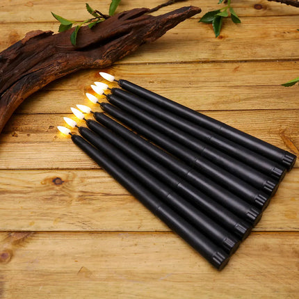 Nightfall LED Kaarsen - Mystieke Zwarte LED Kaarsen voor Halloween