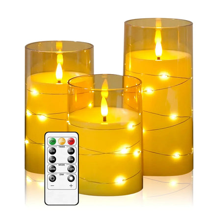 Flameflex LED Kaarsen - Set van 3