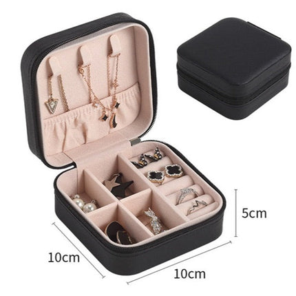JewelryVault - Luxe Draagbare Sieradendoos Organizer