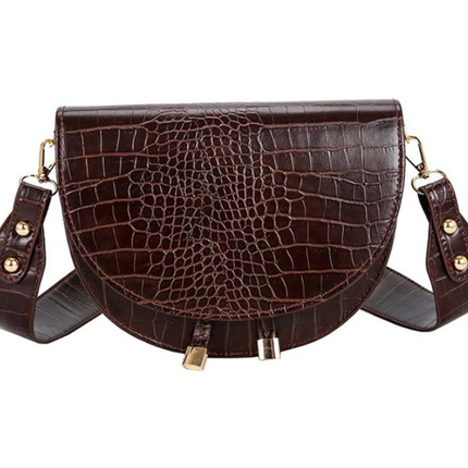 Chelsey Crossbody Bag – Stoere Tas met Krokodillenprint