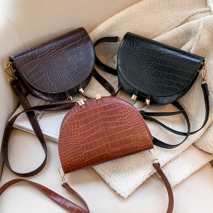 Chelsey Crossbody Bag – Stoere Tas met Krokodillenprint